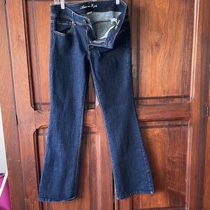 American Eagle Outfitters Dark Blue Flare Jeans